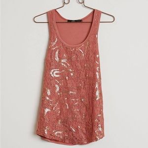 BKE Lace tank top